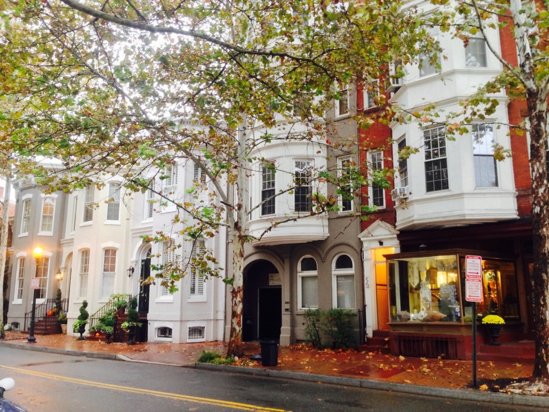 Rowhouses on P Street